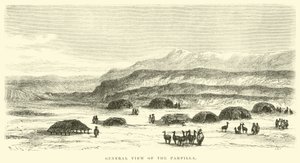 Generelt billede af Pampilla af Edouard Riou